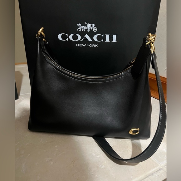Coach Juliet Shoulder Bag in Black - Picture 2 of 5